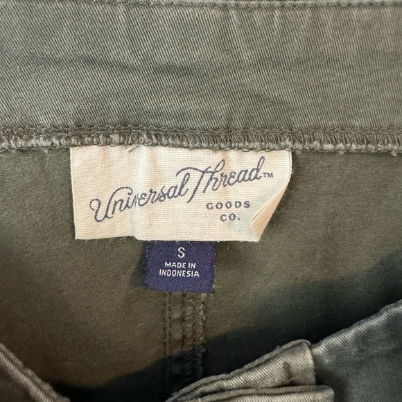 Universal Thread Green Overall Button Down Dress With Pockets Size S - Picture 4 of 4